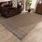 Baxton Studio Nurten Modern and Contemporary Orange and Grey Handwoven Hemp Blend Area Rug 188-11838-ZORO - alternate 1